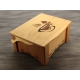 Dřevěná krabička na čaj Tina